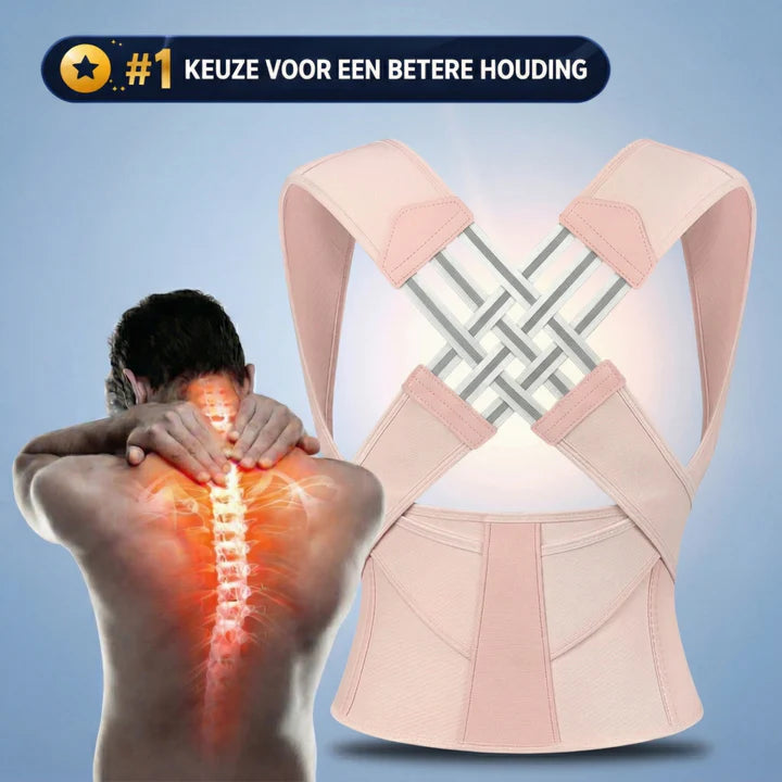 Wellaro™ Rugbrace – Corrigeert je Houding